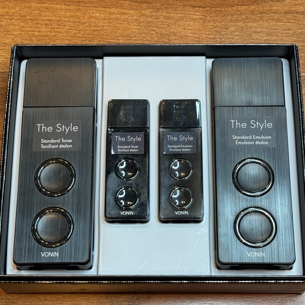 NWOT VONIN Men’s Skin Care Set